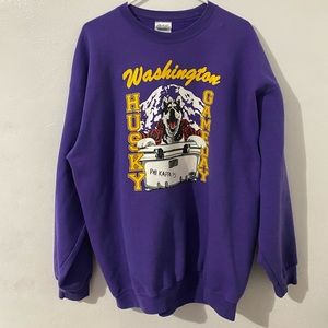 Vintage Washington Huskies Crewneck